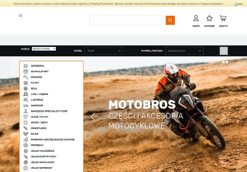 MOTOBROS CZĘŚCI MOTOCYKLOWE MICHAŁ SADOWSKI Spółka z o.o.