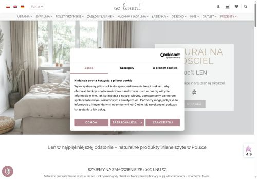 So linen! Monika Różańska Nina Wojciechowska s.c.